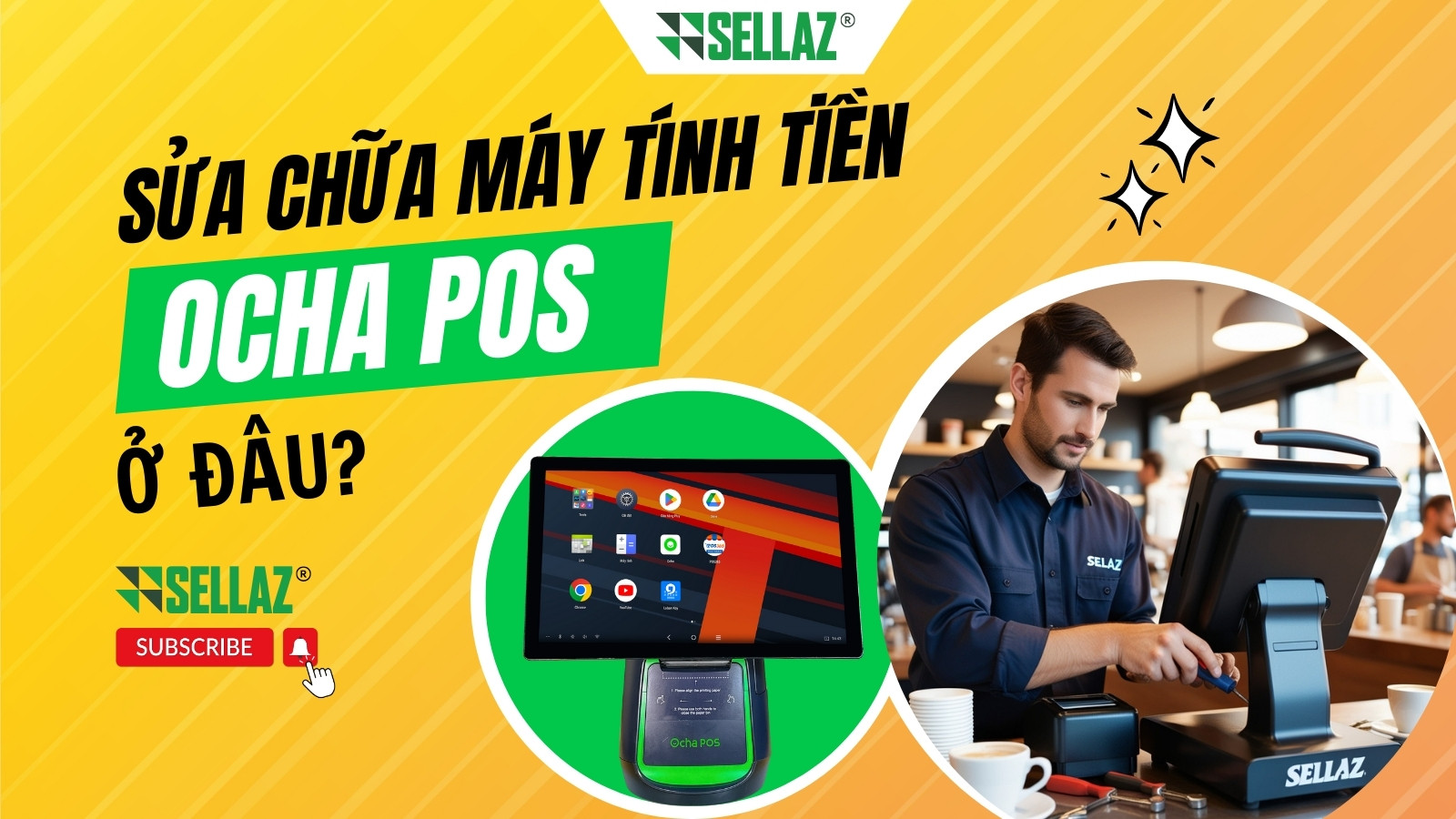 Sửa chữa máy tính tiền Ocha POS ở đâu năm 2024?