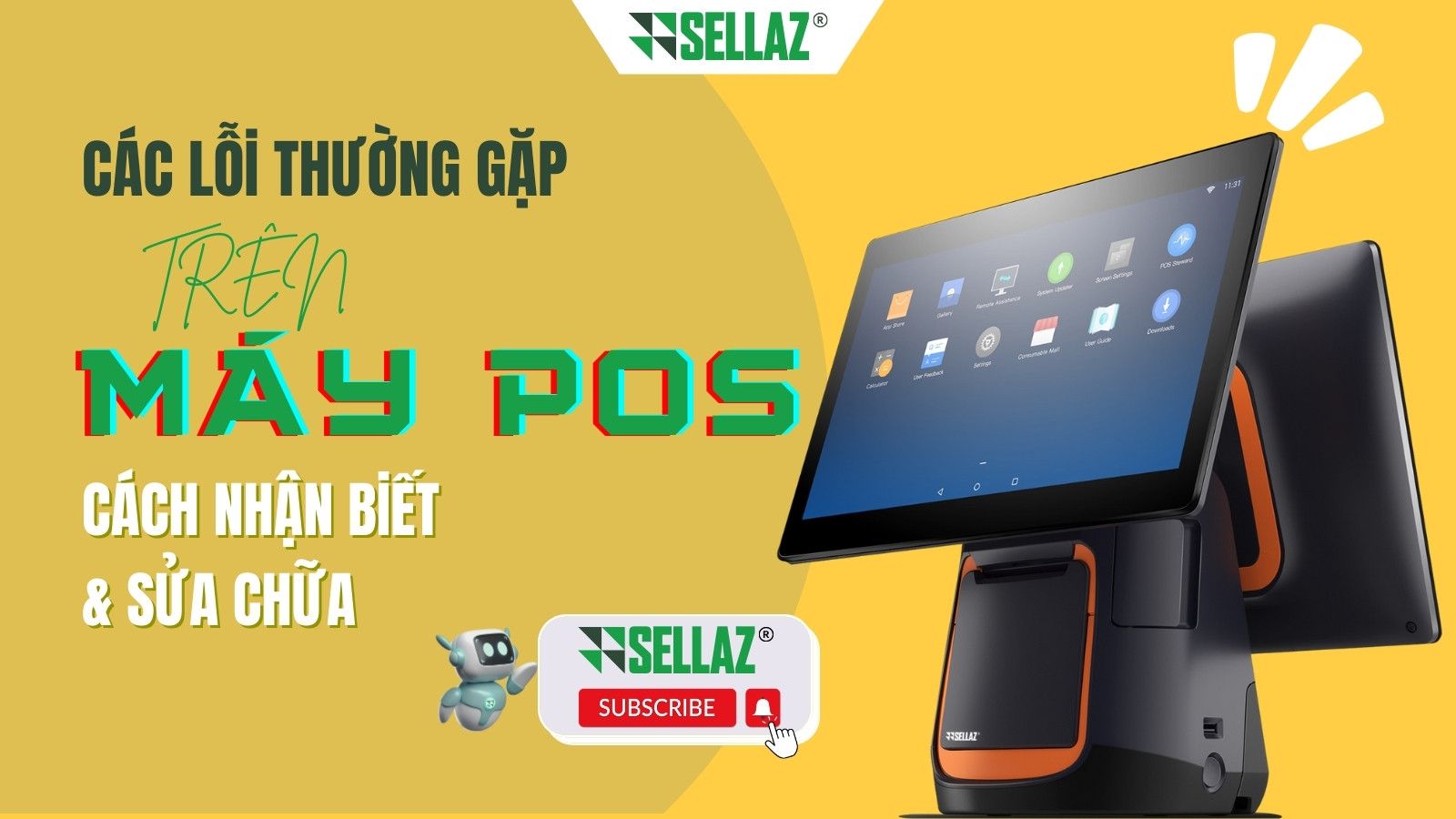 Các lỗi thường gặp trên máy POS: Cách nhận biết và sửa chữa
