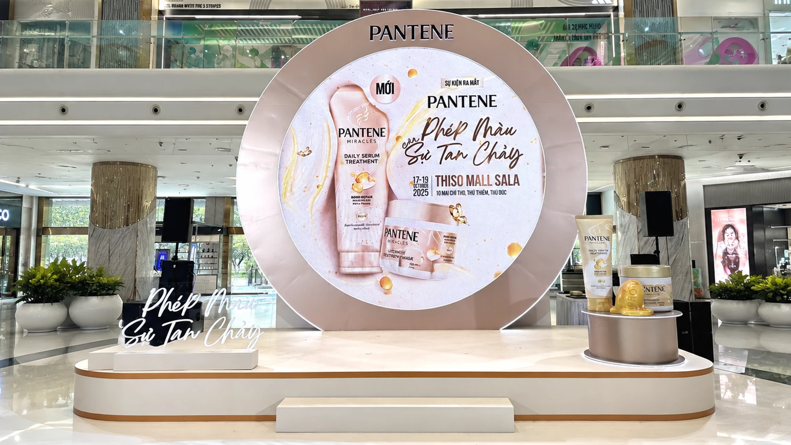 Sự kiện Pantene Phép Màu Sự Tan Chảy tại Thiso Mall Sala
